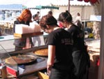 La cade sur le marché de Sanary sur Mer 83